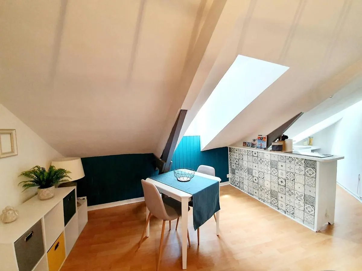 Chic Studio Sous Les Toits Du Centre Historique 瓦讷 法国